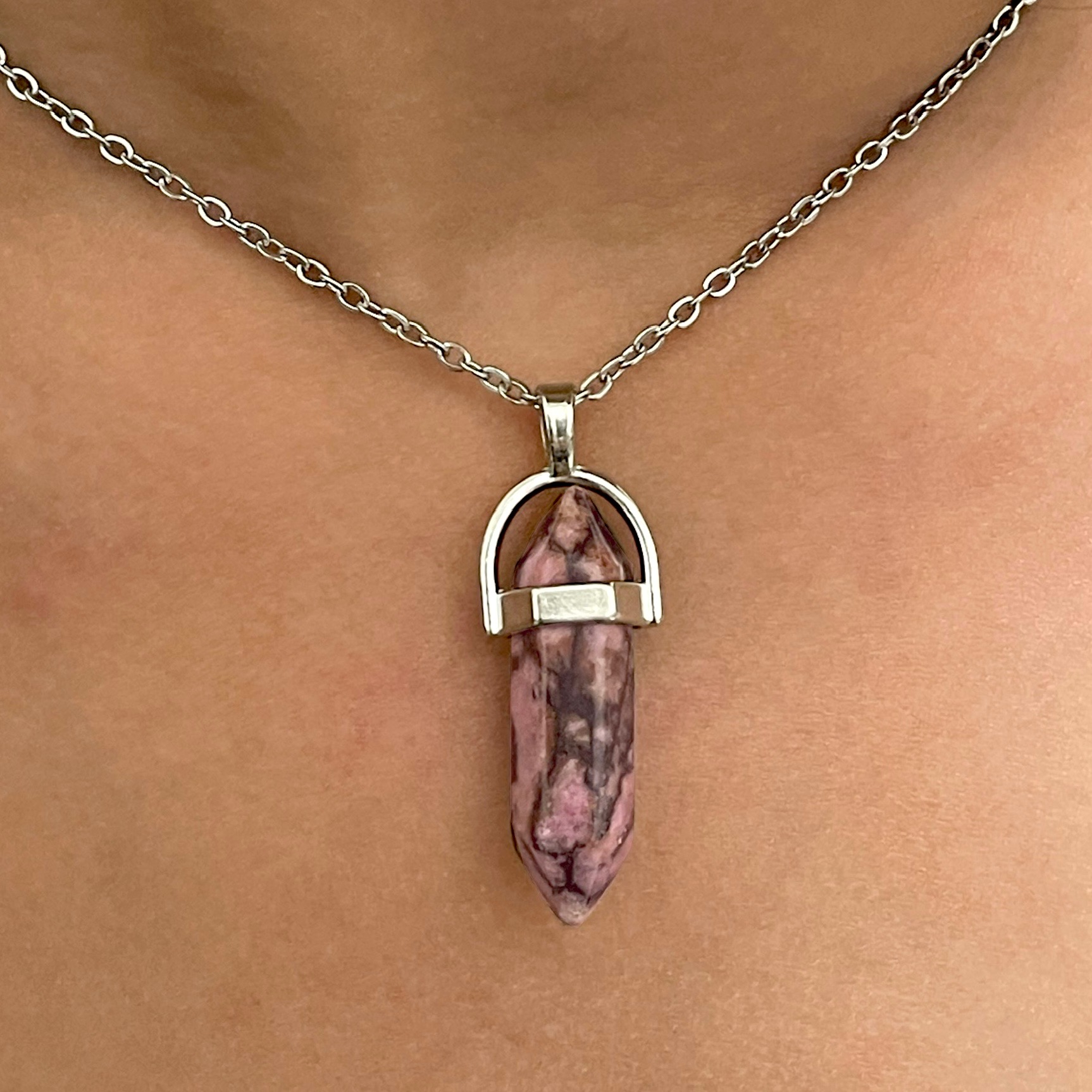 8-Rhodonite-double-point-